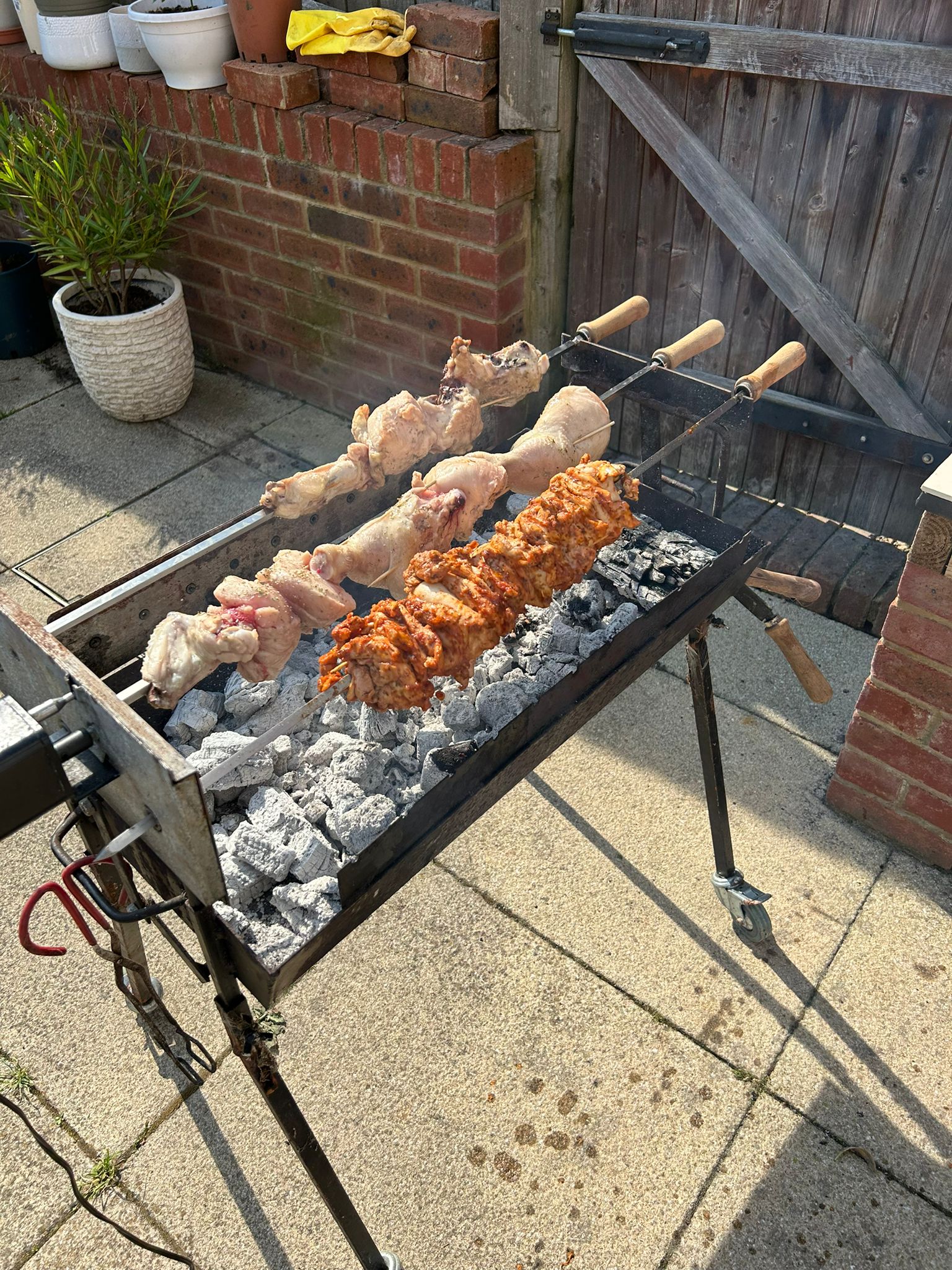 Souvlaki on a Foukou